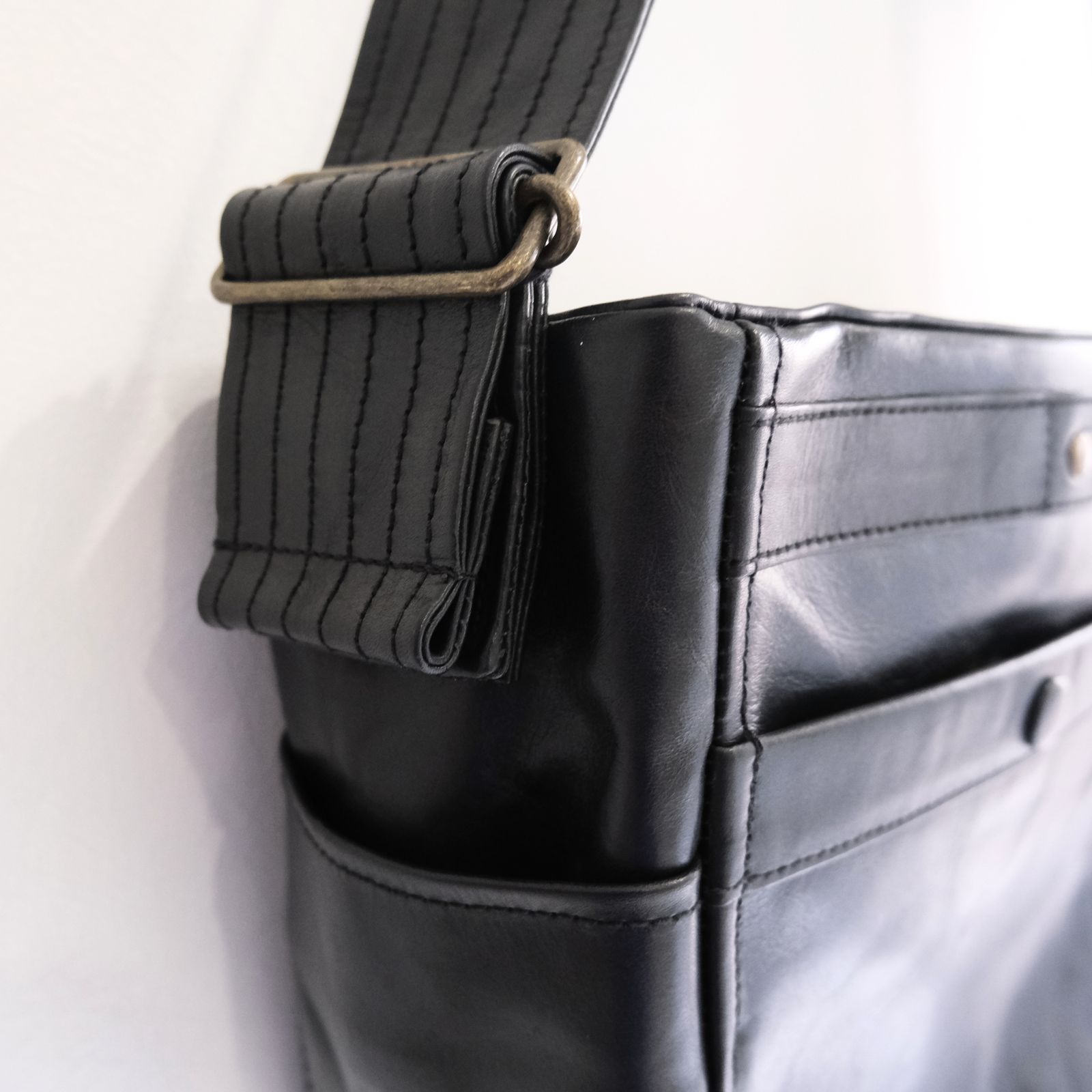 NEW NEWSPAPER BAG M SIZE（BLACK）
