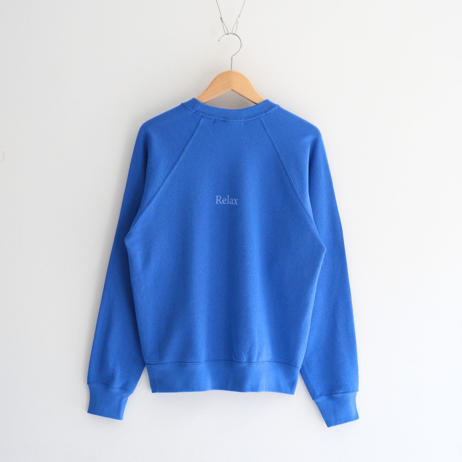 Relax Raglan Sweat / スウェット / BLUE