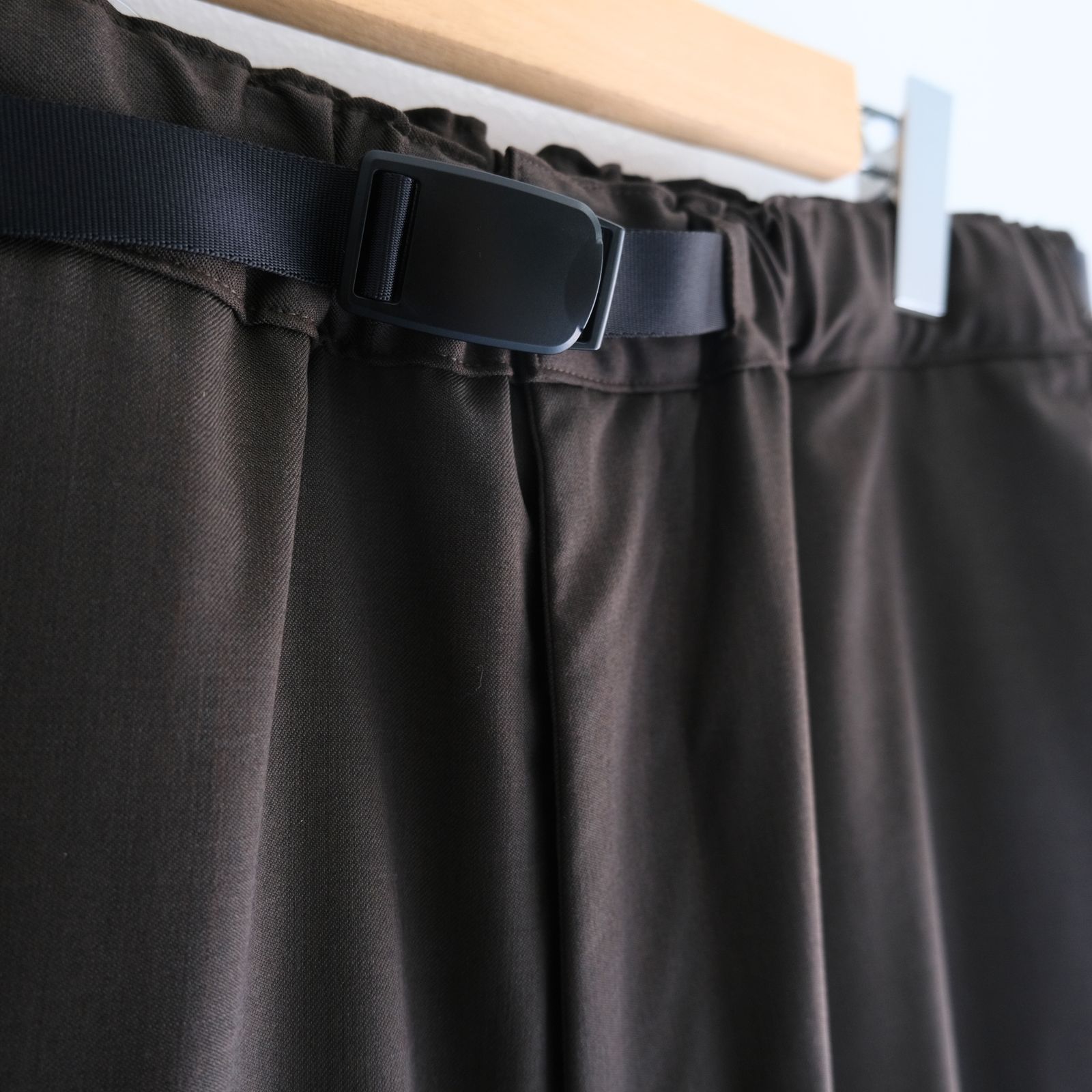 WOOL-POLY EZ PANTS / パンツ / BROWN