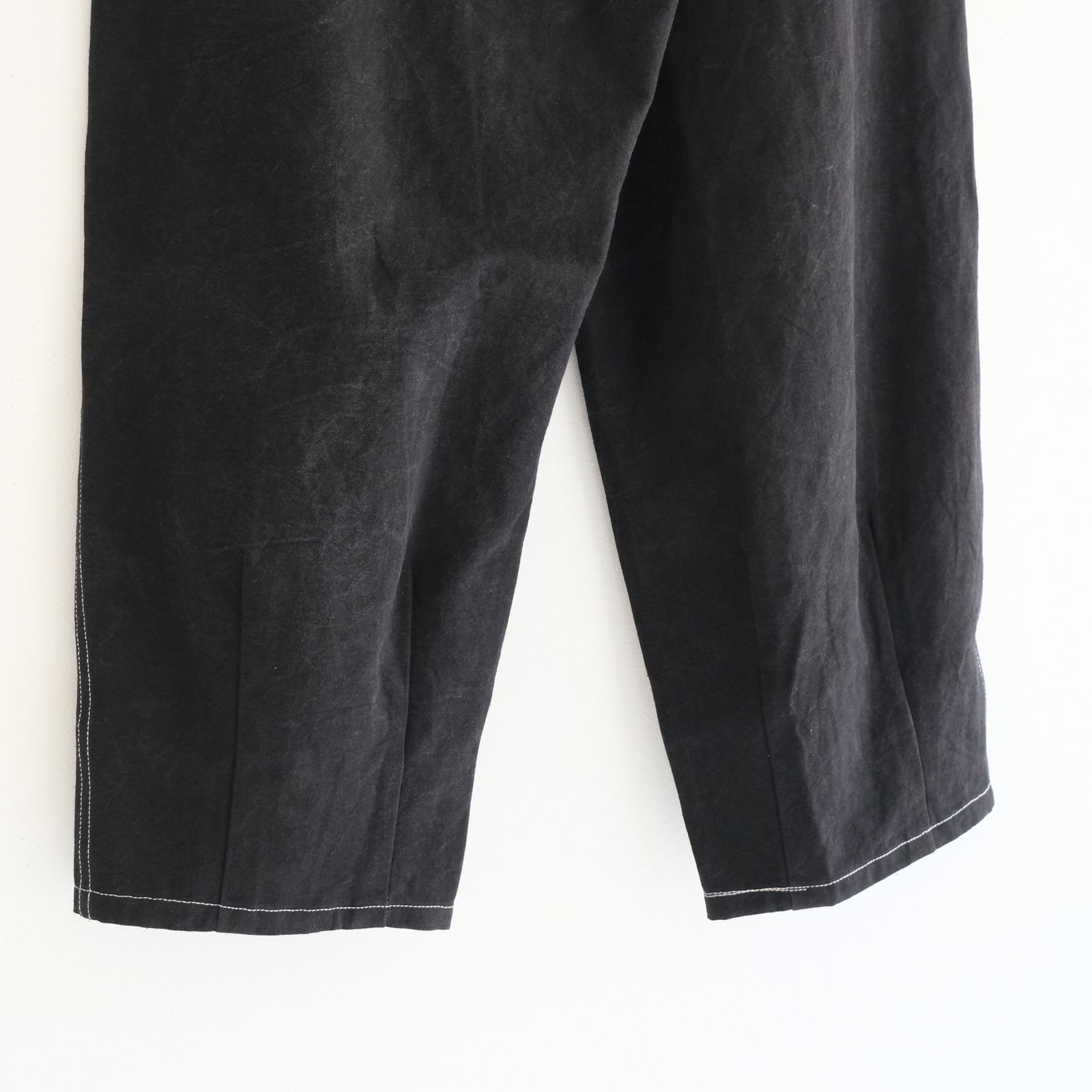 LUSH PANTS / パンツ / キャンバス地 / オーガニックコットン / BLACK