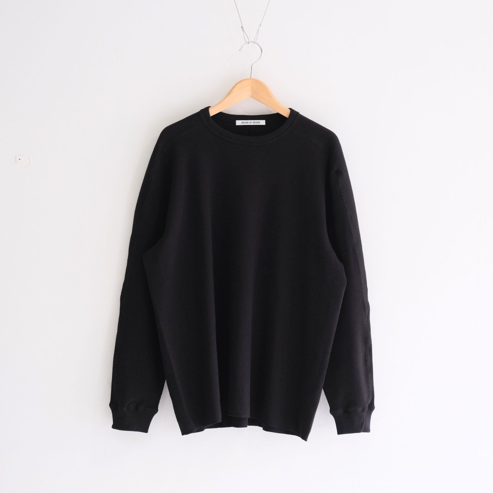 HEAVY WEIGHT THERMAL SHIRTS / サーマル / ロンT / ロングスリーブTシャツ / Black