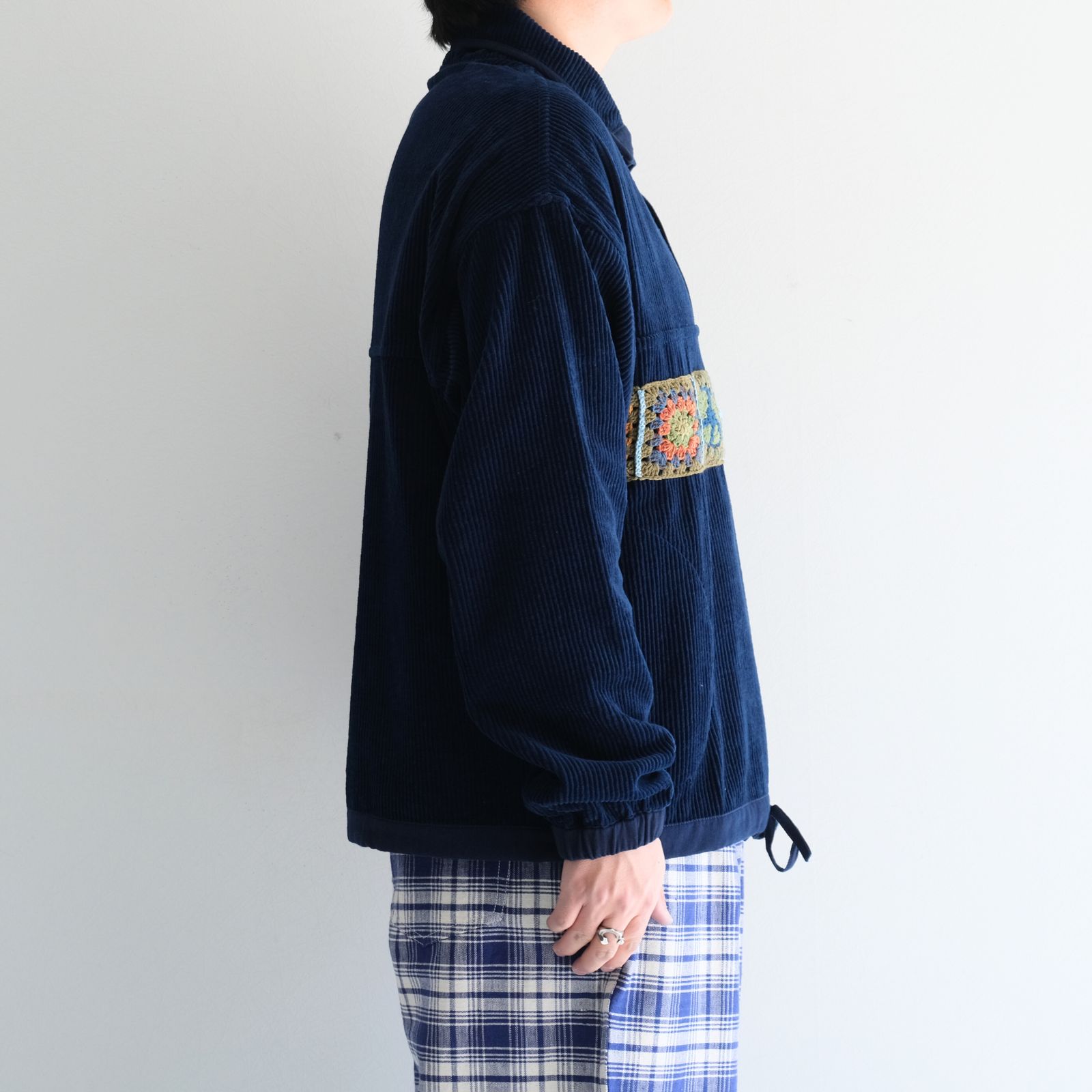 POLITE PULLOVER / ポライトプルオーバー（INDIGO CORDUROY）