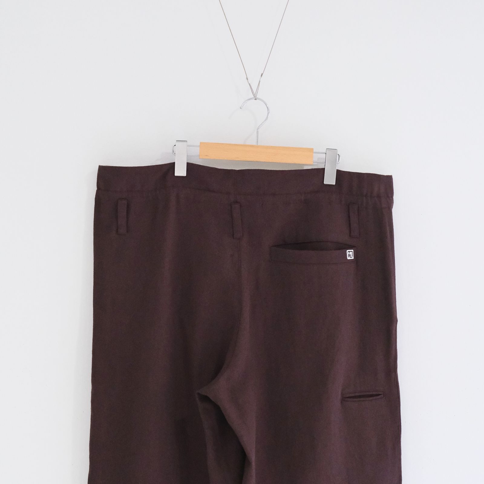 WIDE STRING PANTS / パンツ / CHOCOLATE
