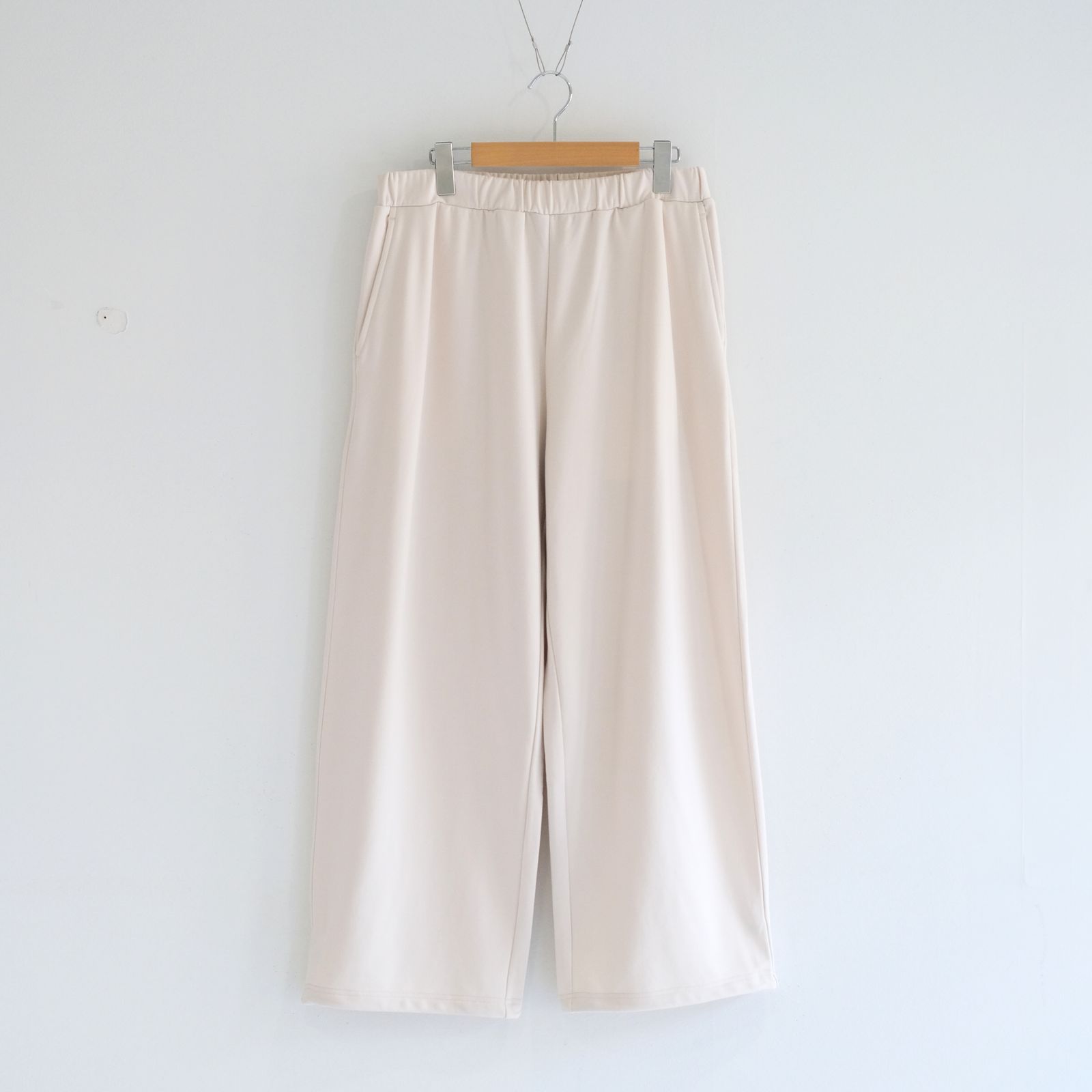 28G Cupro Easy Pants / パンツ / スウェット / WHITE(Oxford White)