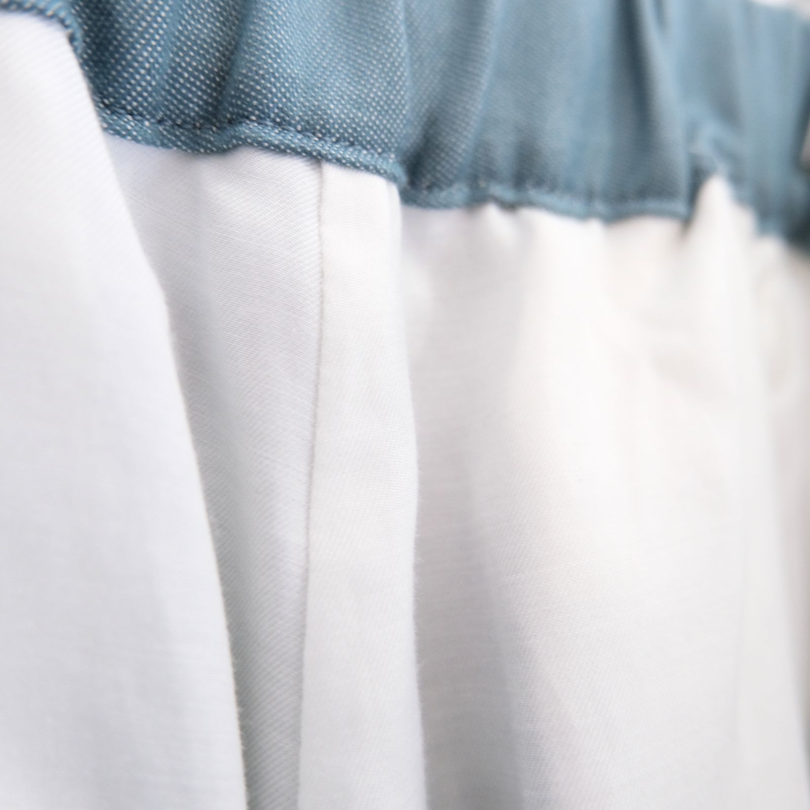 【残り1点】WIDE EASY FLARE TROUSERS  - Heavy Cupra -（Blue）