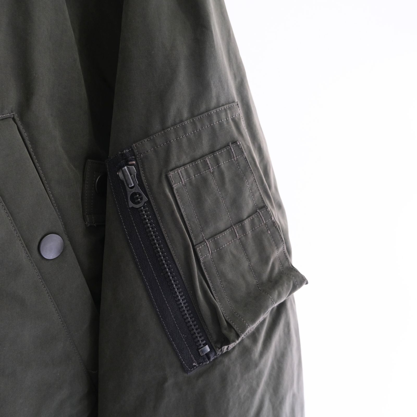 【残り1点】WAXED WEATHER FLIGHT JKT（HUNTER GREEN）