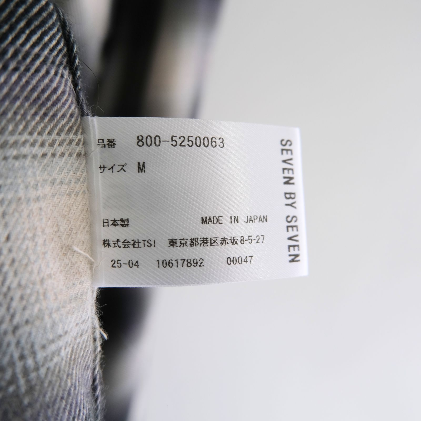 OMBRE CHECK OPEN COLLAR SHIRTS ‐Cotton Yak‐ / シャツ / チェックシャツ / オンブレチェック / Check