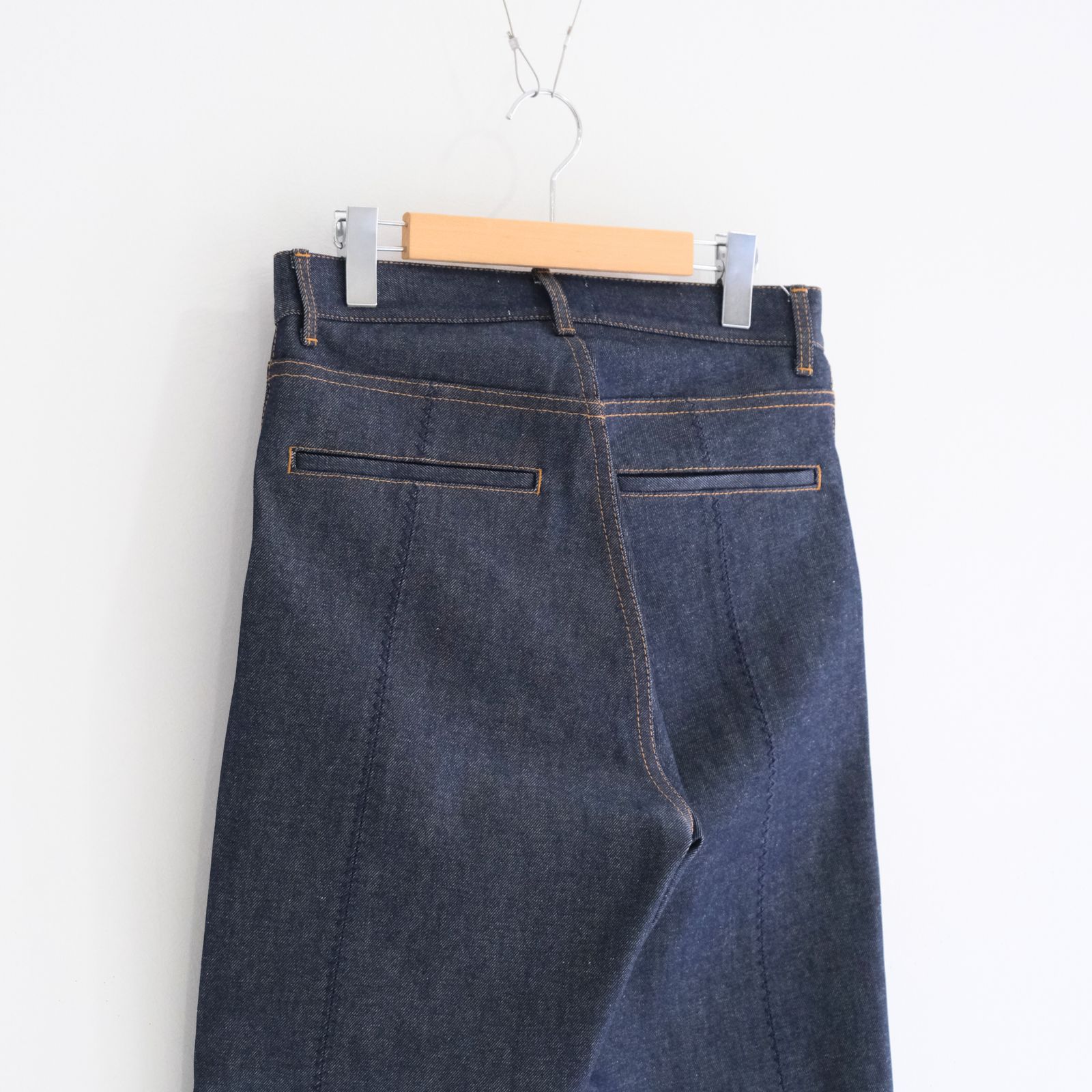Rigiddenim Flared Pants / リジッドデニムフレアパンツ（Indigo）