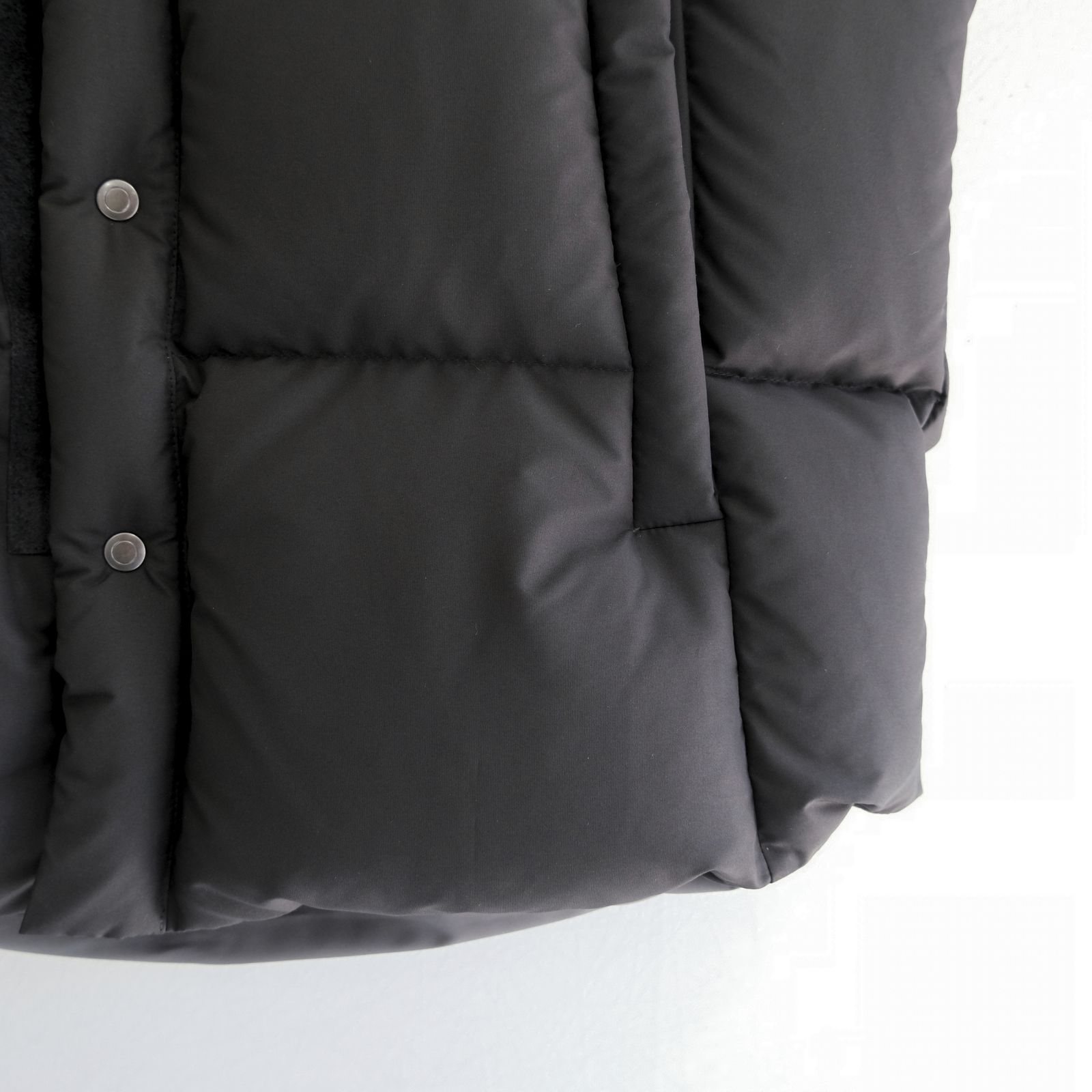 【残り1点】"SPRINGFIELD"  Water-repellent Down Vest（BLACK）
