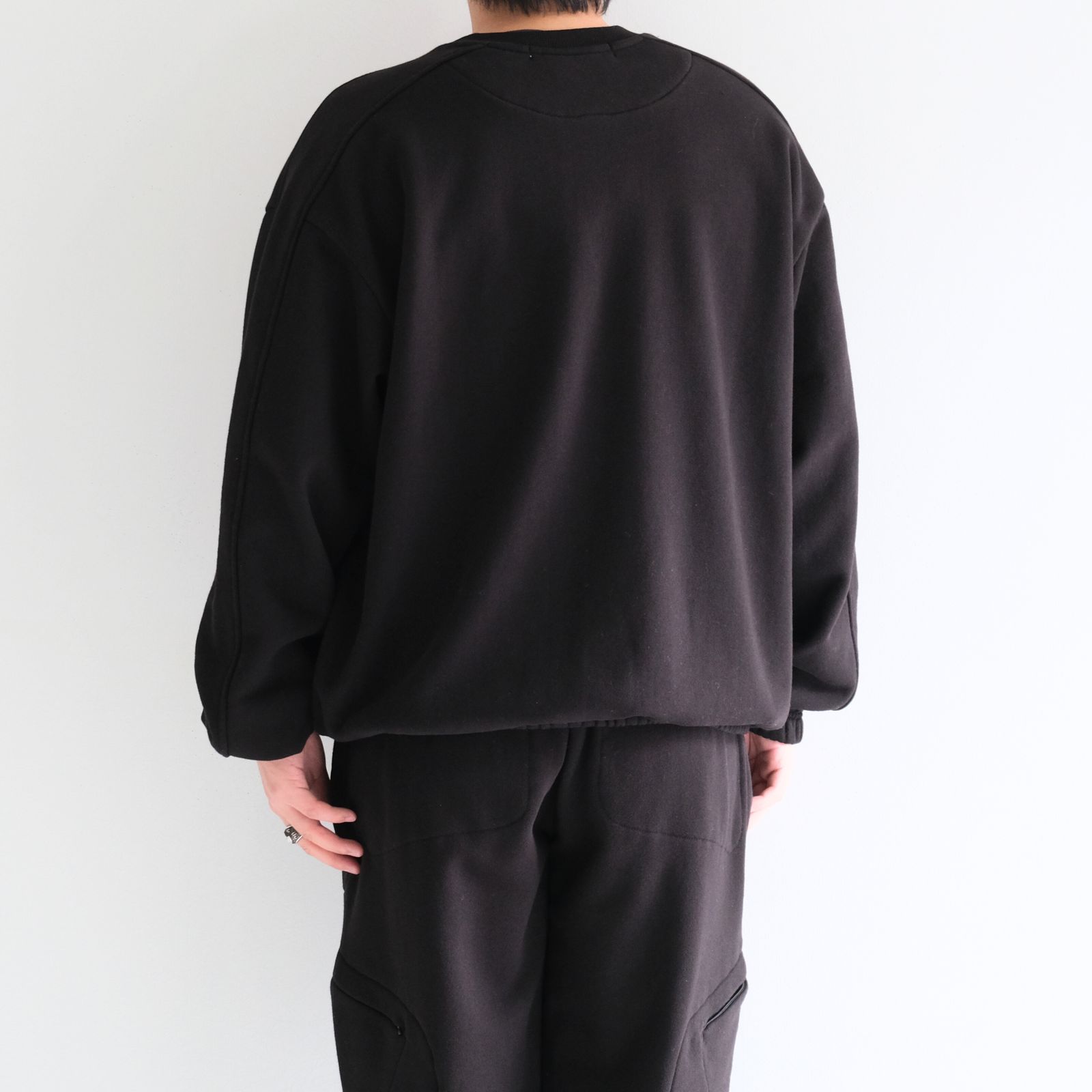 BAL / BIKE ATHLETIC LOOP WHEEL COTTON CREW / スウェット / BLACK