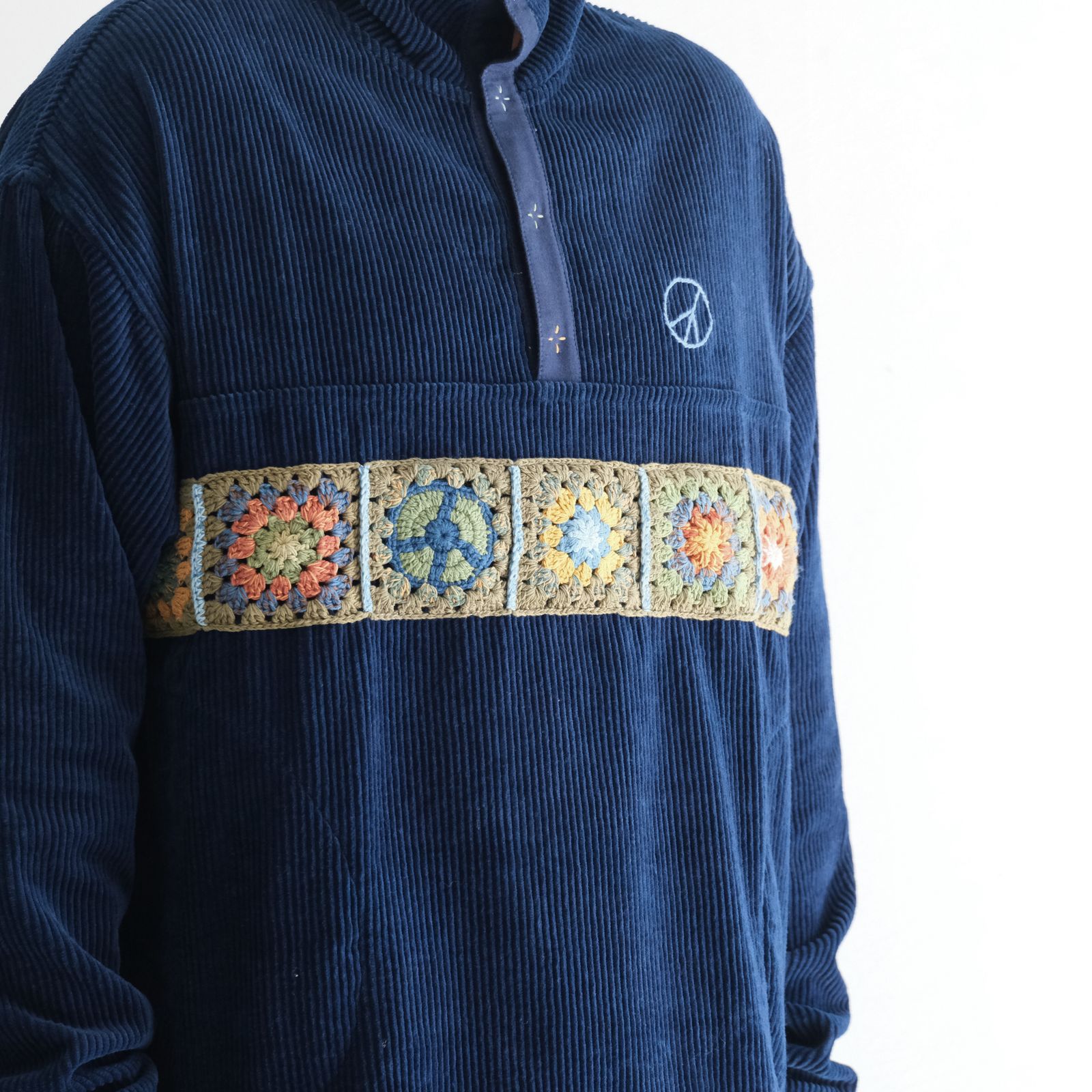 POLITE PULLOVER / ポライトプルオーバー（INDIGO CORDUROY）