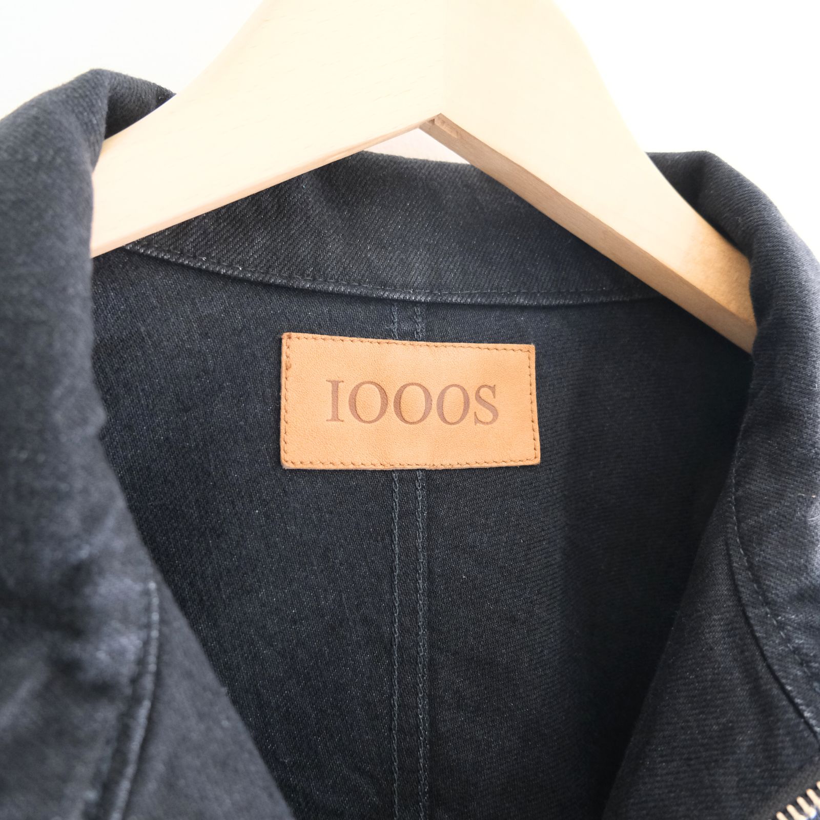 SELVAGE DENIM TRUCK JACKET / トラックジャケット / デニム / セルヴィッチ / BLACK WASH