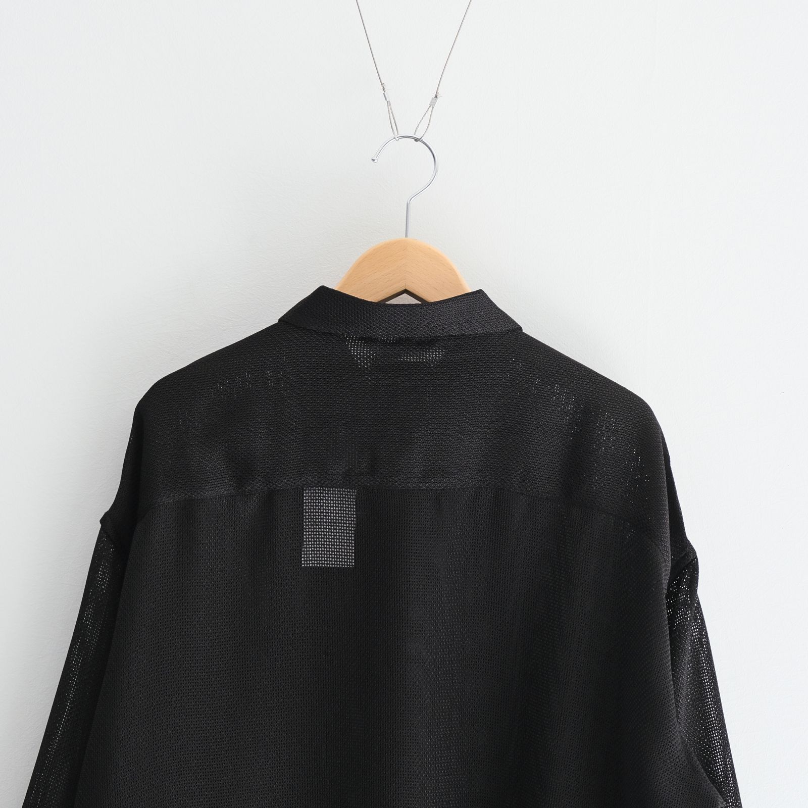 Mesh L/S Shirts / シャツ / 長袖 / Black