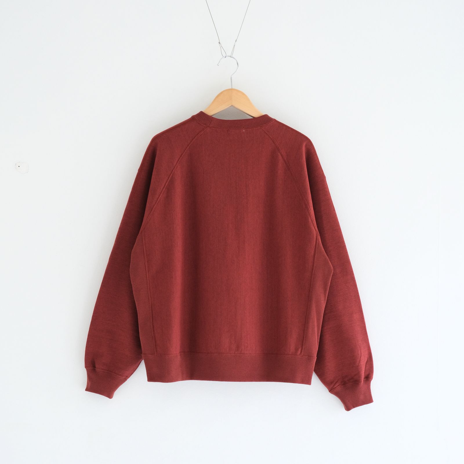 トップス ULTERIOR FADED SILKY TERRY SWEAT SHIRT ULTERIOR - FADED SILKY TERRY RW SWEAT SHIRT / スウェット