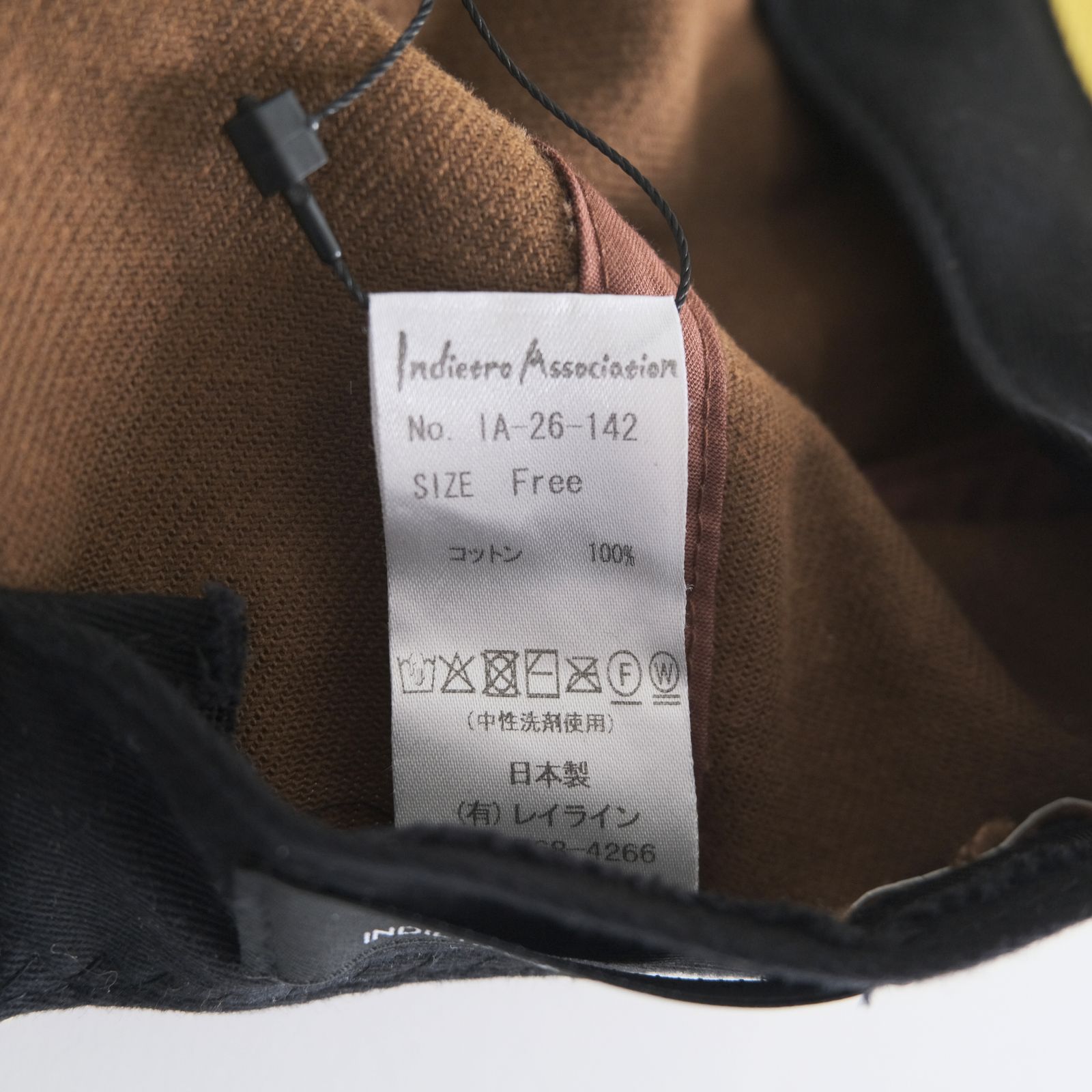 Logo Cap / キャップ / コットンツイル生地 / Brown