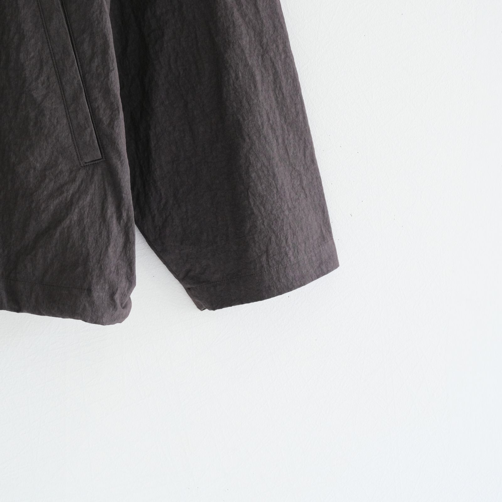 COTTON NYLON TRACK JACKET / トラックジャケット / コットンナイロン / TAUPE