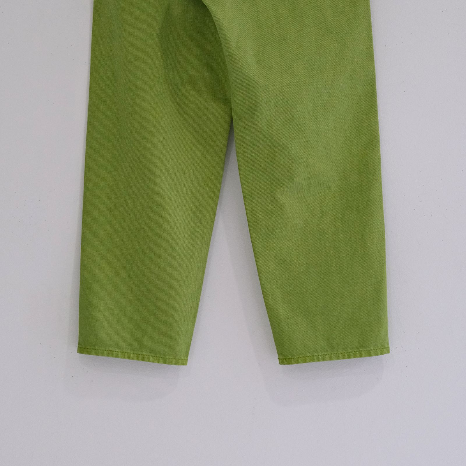 LOOSE FIT PIGMENT DYE 5P JEAN / デニム /  LIME / PIGMENT