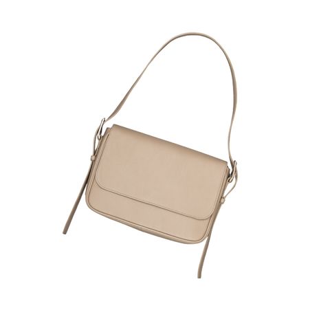 【入荷時期：2026年8-9月頃】Leather Shoulder Bag [Dumbo] / レザー ショルダー バッグ [ダンボ]（Gray）