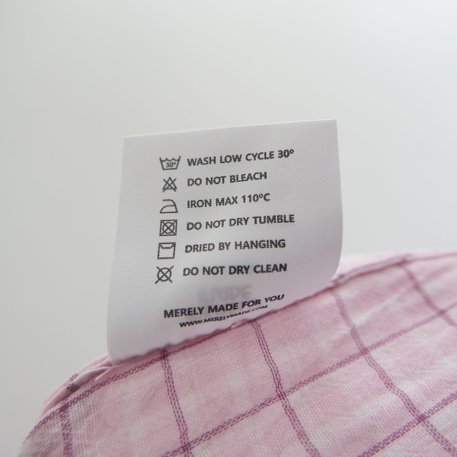 PREMIUM RONACHECK WRINKLE OVER SIZED SHIRTS / シャツ / LEMONADE PINK