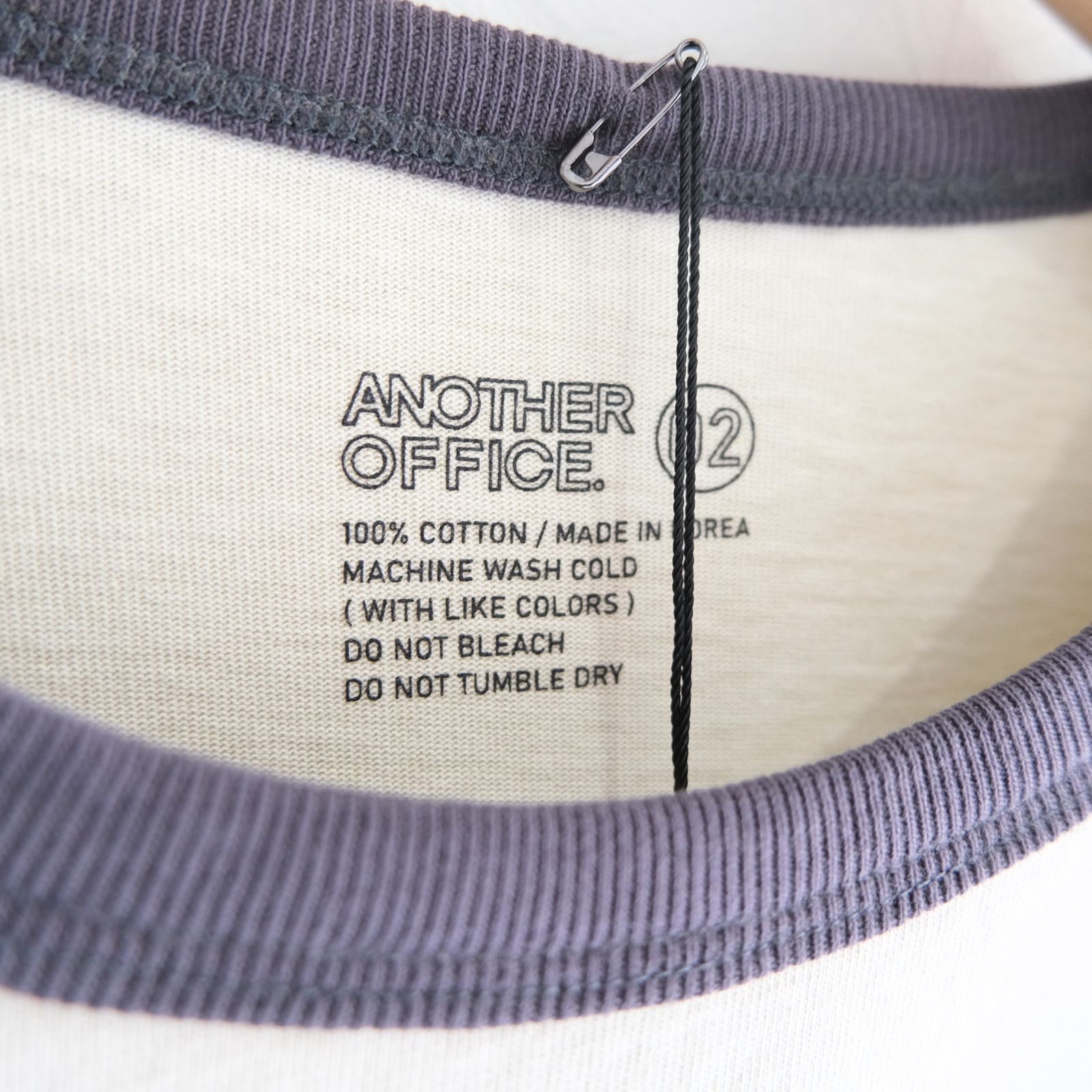 Homeboy Garment Ringer Tee / ホームボーイ ガーメント リンガーTシャツ（LIGHT SAND）