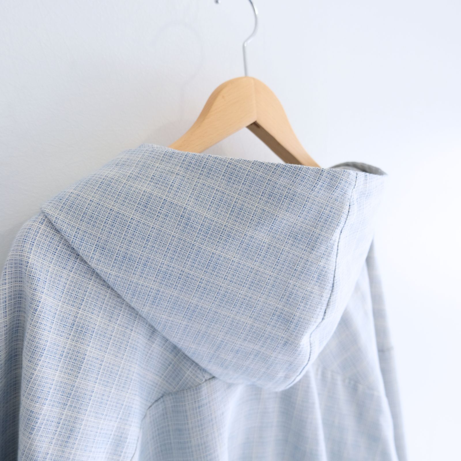 "JONATHAN" Oversized Anorak Parka / アノラックパーカー / L.BLUE