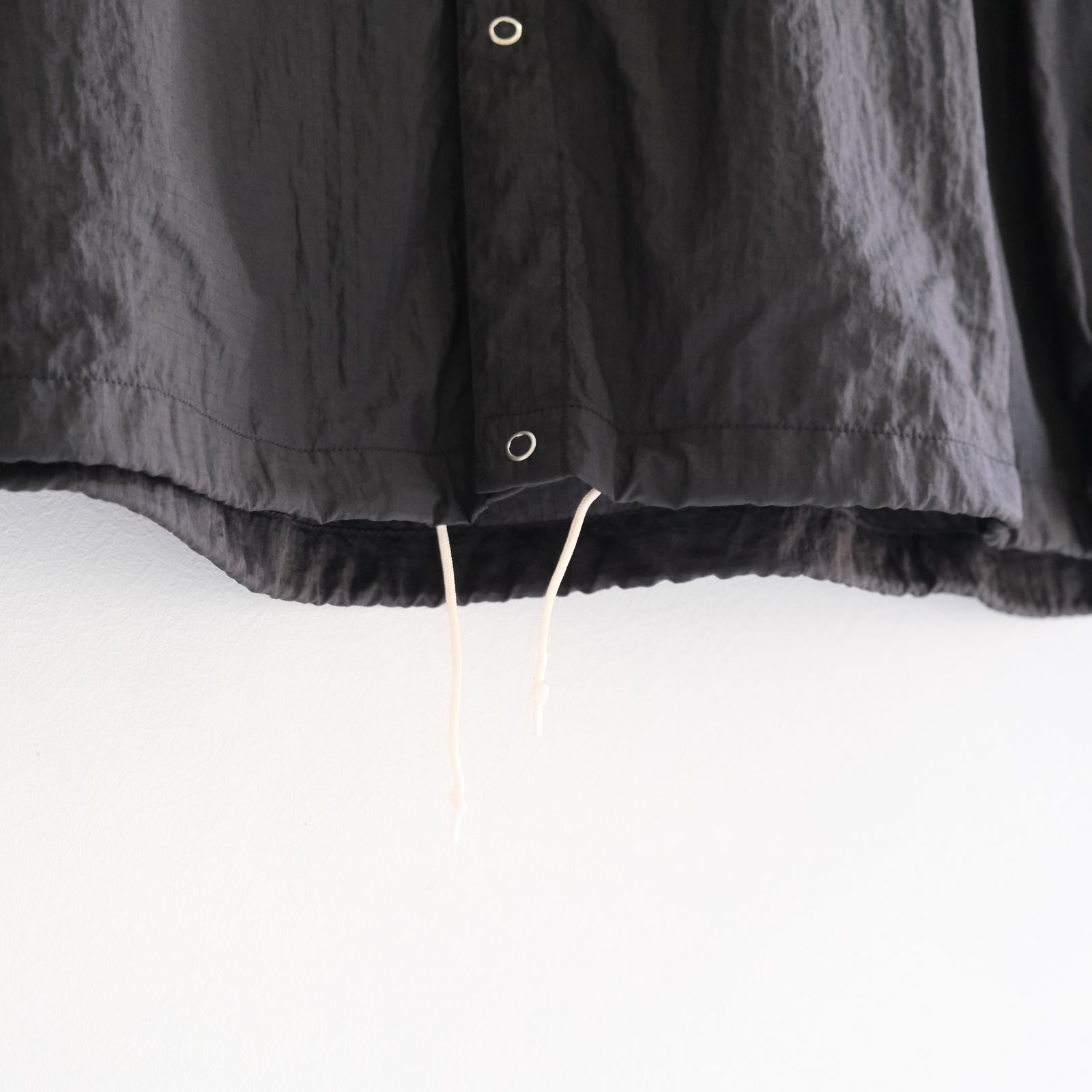 Photographer L/S Shirt Jacket / シャツジャケット / ナイロン / BLACK