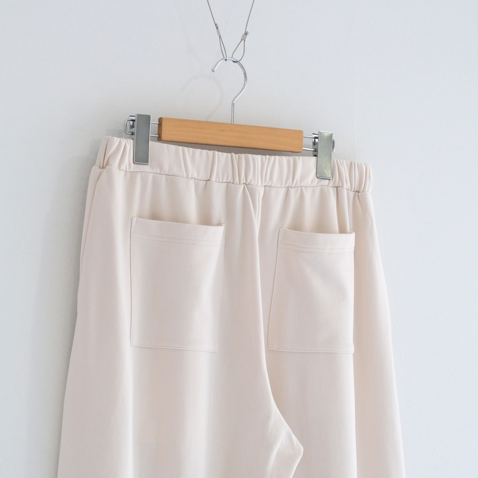 28G Cupro Easy Pants / パンツ / スウェット / WHITE(Oxford White)