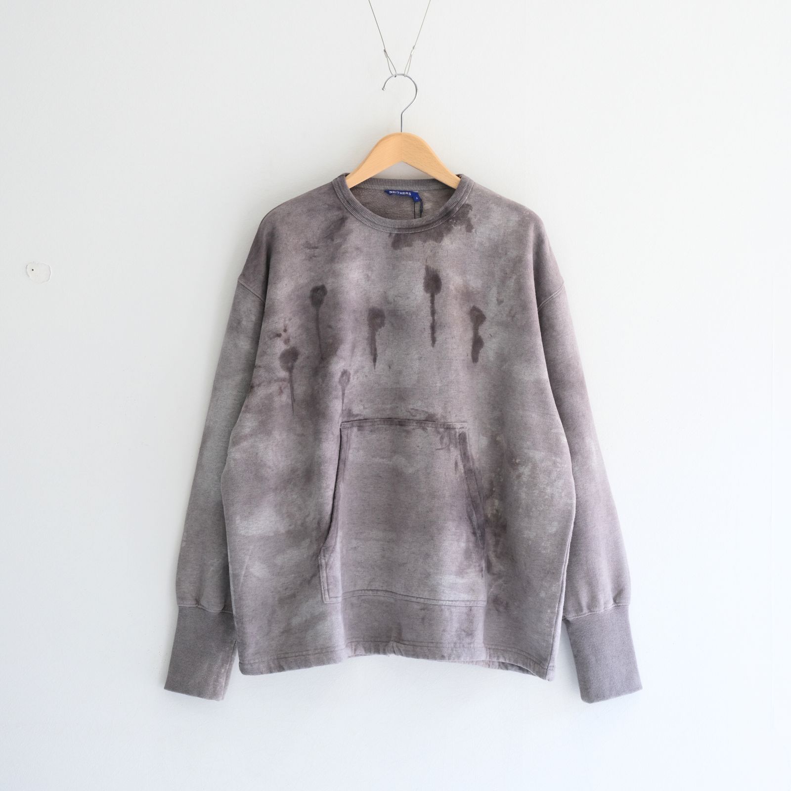 Reimagined Newsboy Fleece-Lined Sweatshirt / スウェット / Oak Gall Melange
