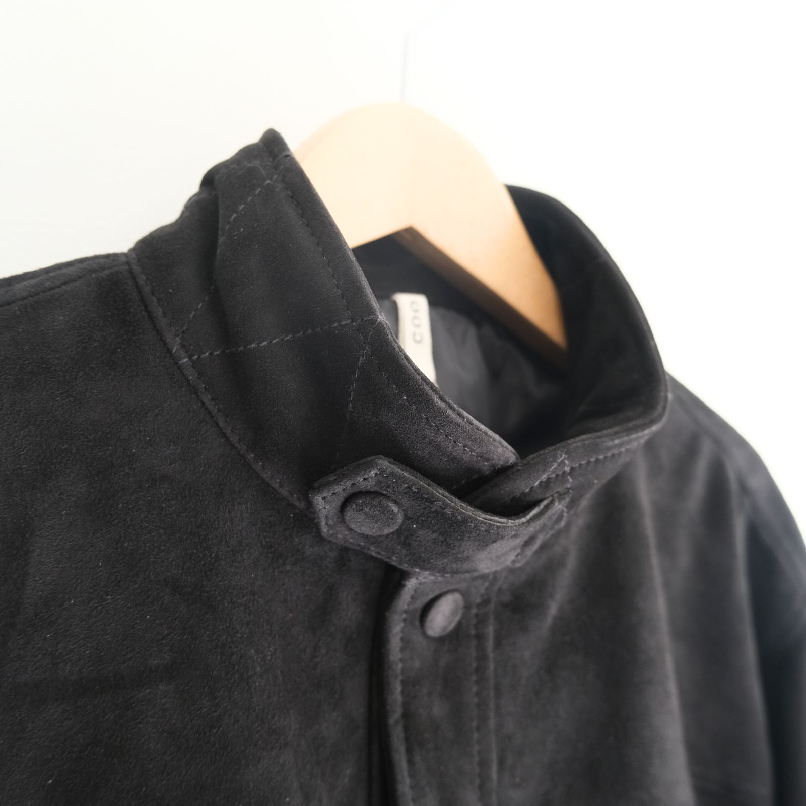 HIKER JACKET / ジャケット / レザージャケット / ハイカージャケット /  SHEEP SUEDE / 羊革 /  BLACK