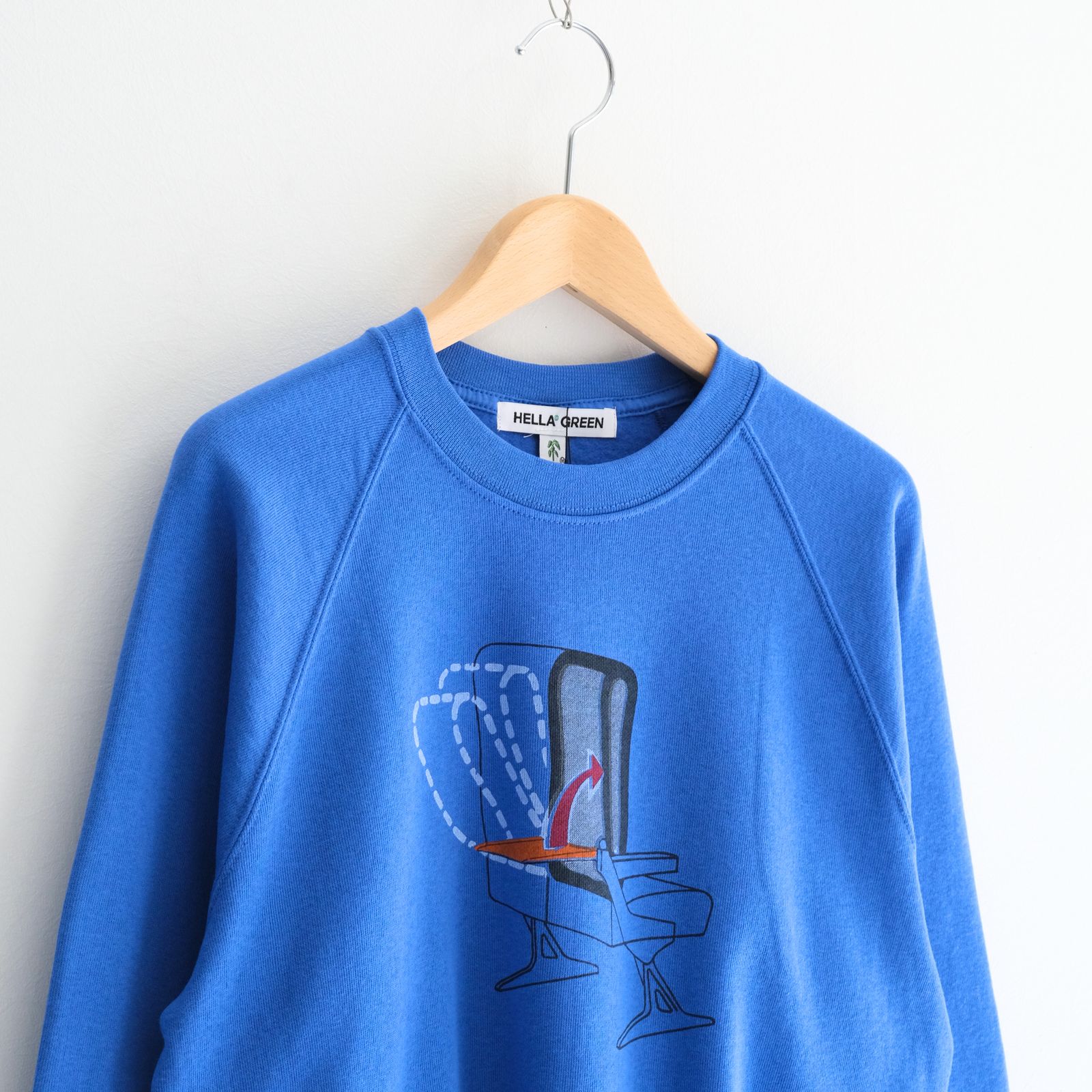 Relax Raglan Sweat / スウェット / BLUE