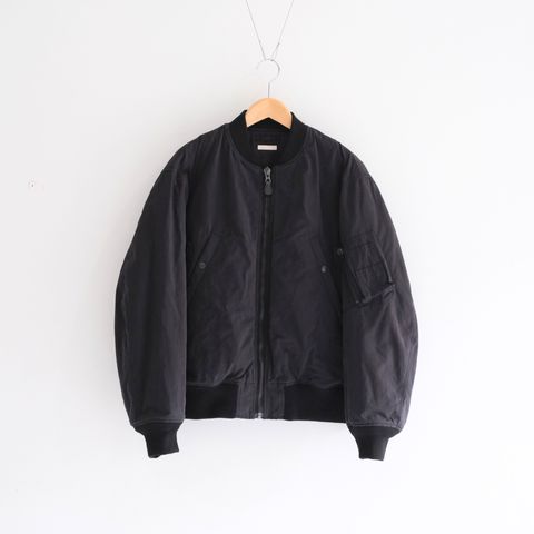 【残り1点】WAXED WEATHER FLIGHT JKT（INK BLACK）
