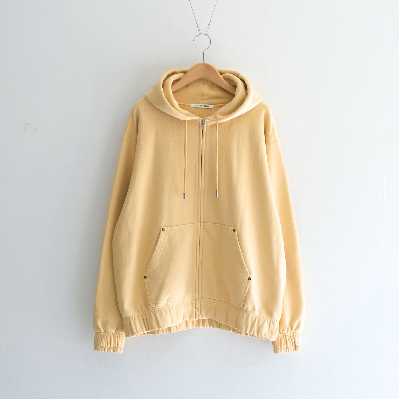 【残り1点】ACTIVE PARKA  ‐Processed Sweat‐（Yellow）
