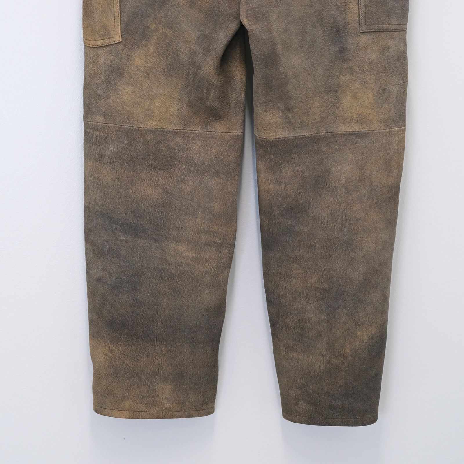 SEVEN BY SEVEN - LEATHER DOUBLE KNEE PANTS / レザーパンツ