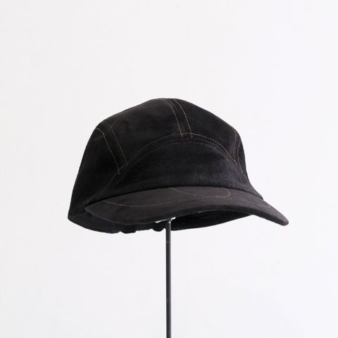 【残り1点】Leather Jet Cap（Black）