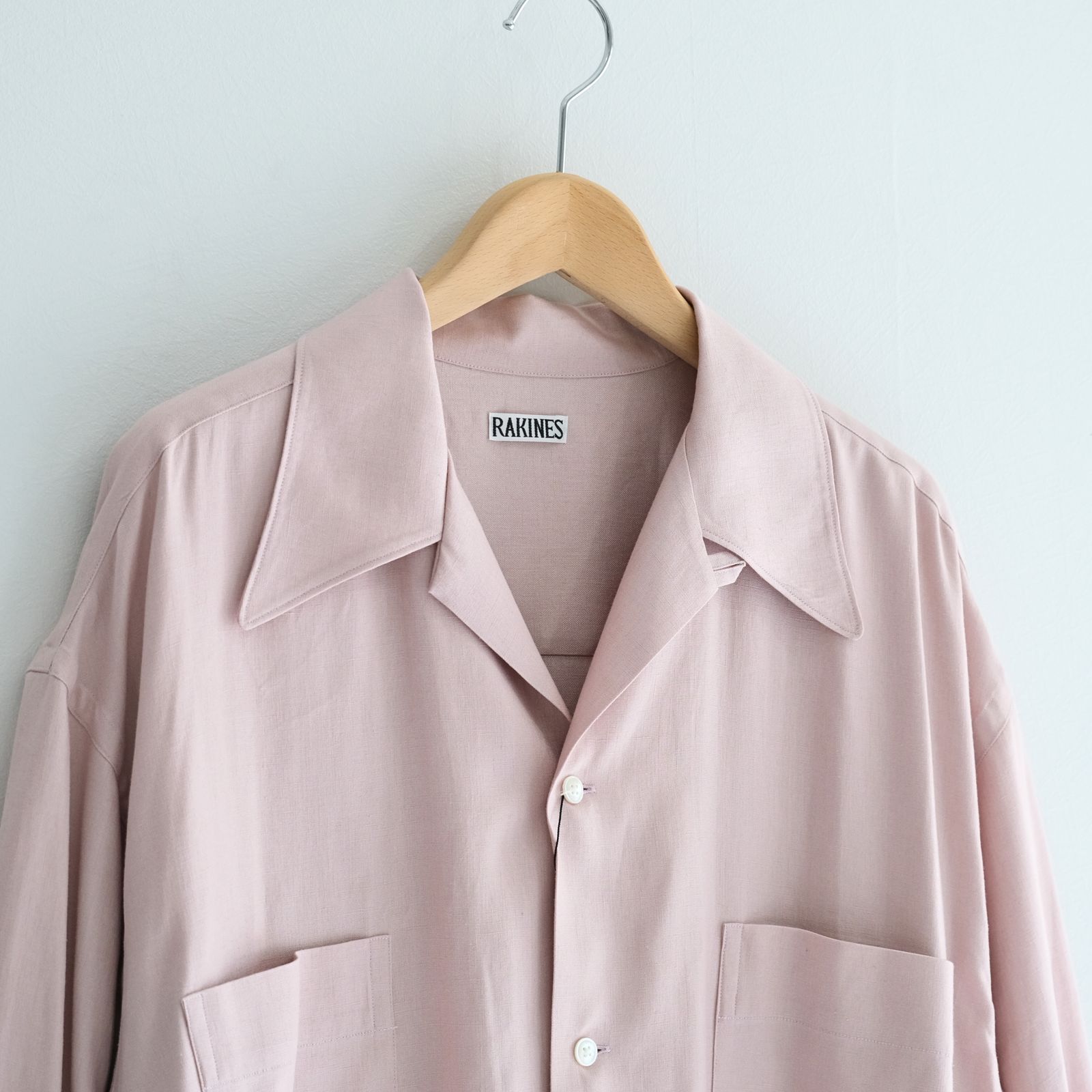 R×L Oxford - Danny / シャツ / 開襟 / Old rose