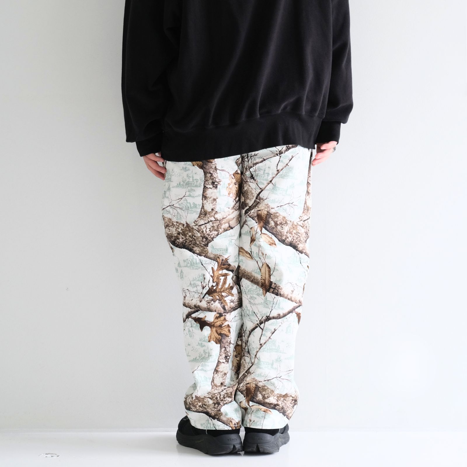 Cheese Camo Pants / チーズカモパンツ（WHITE）