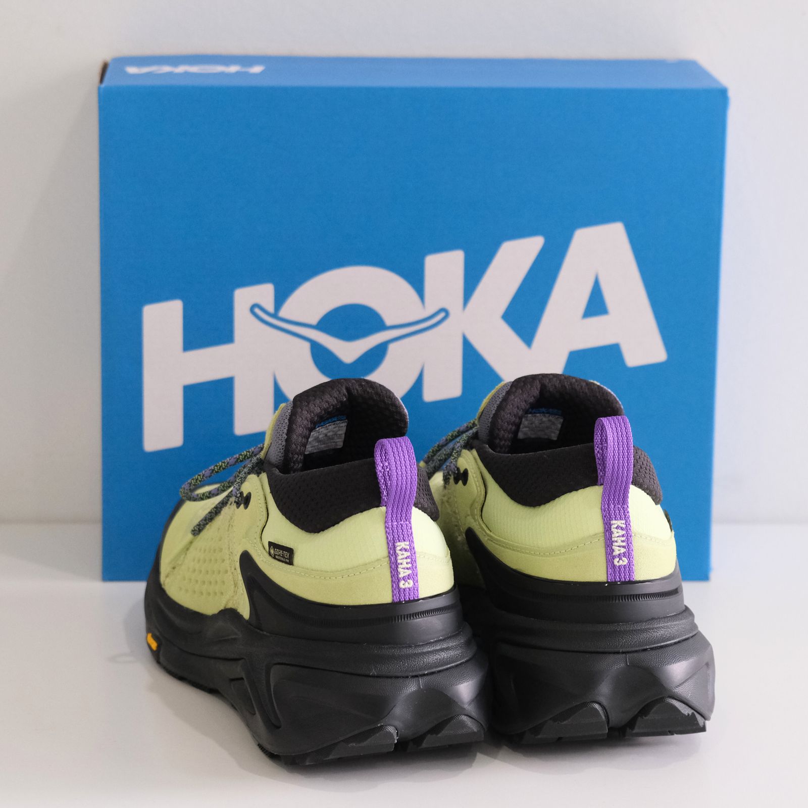 【 HOKA 】KAHA 3 LOW GTX TP "GORE-TEX"  / スニーカー / GORE-TEX / HONEYDEW / BLACK