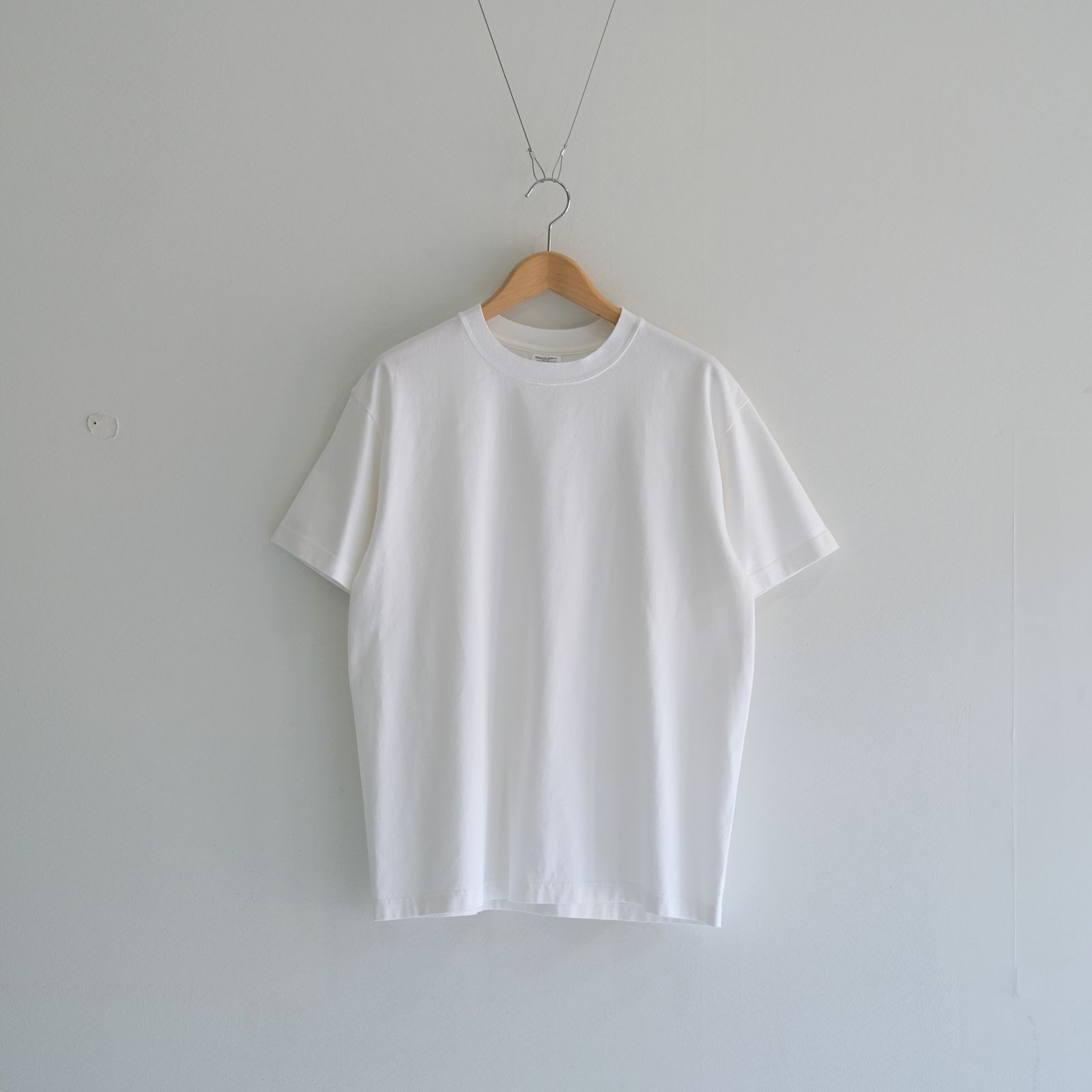 NEW BASIC T-SHIRT〈SHORT SLEEVE〉/ Tシャツ / WHITE