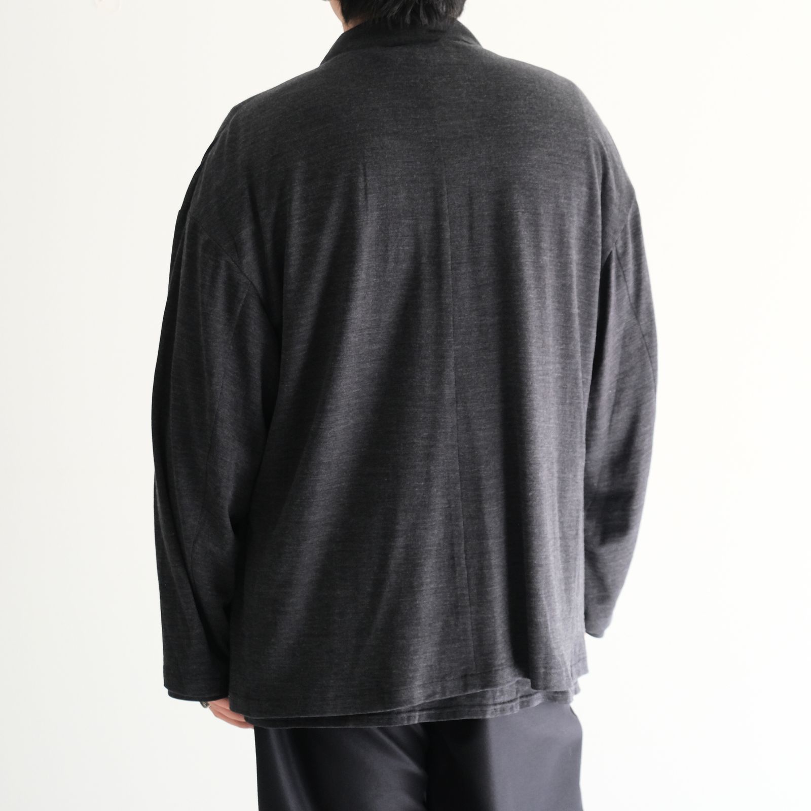 Wool Jersey JKT / ウールジャージージャケット（Gray）