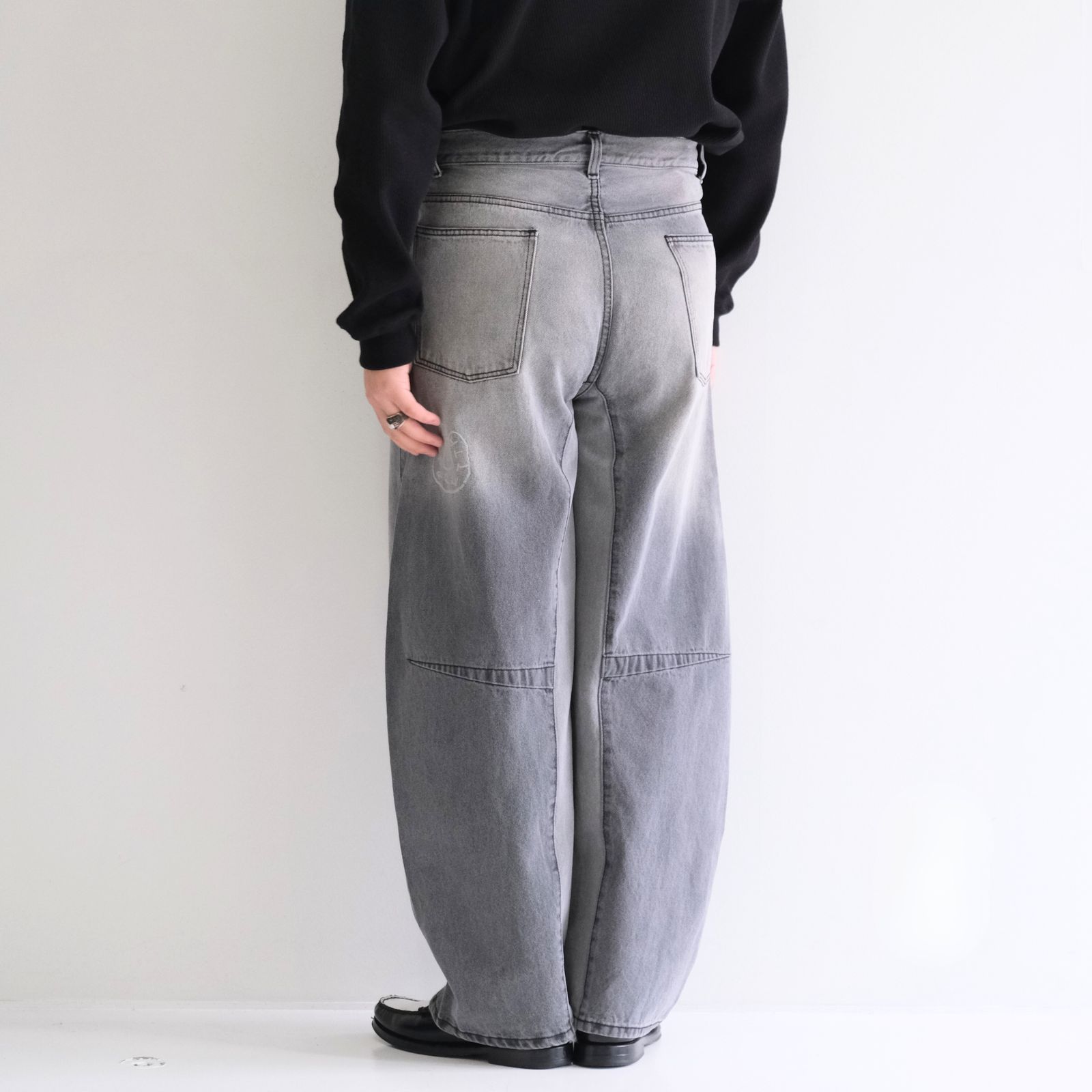 3D DENIM PANTS / パンツ / デニム / デニムパンツ / BLACK