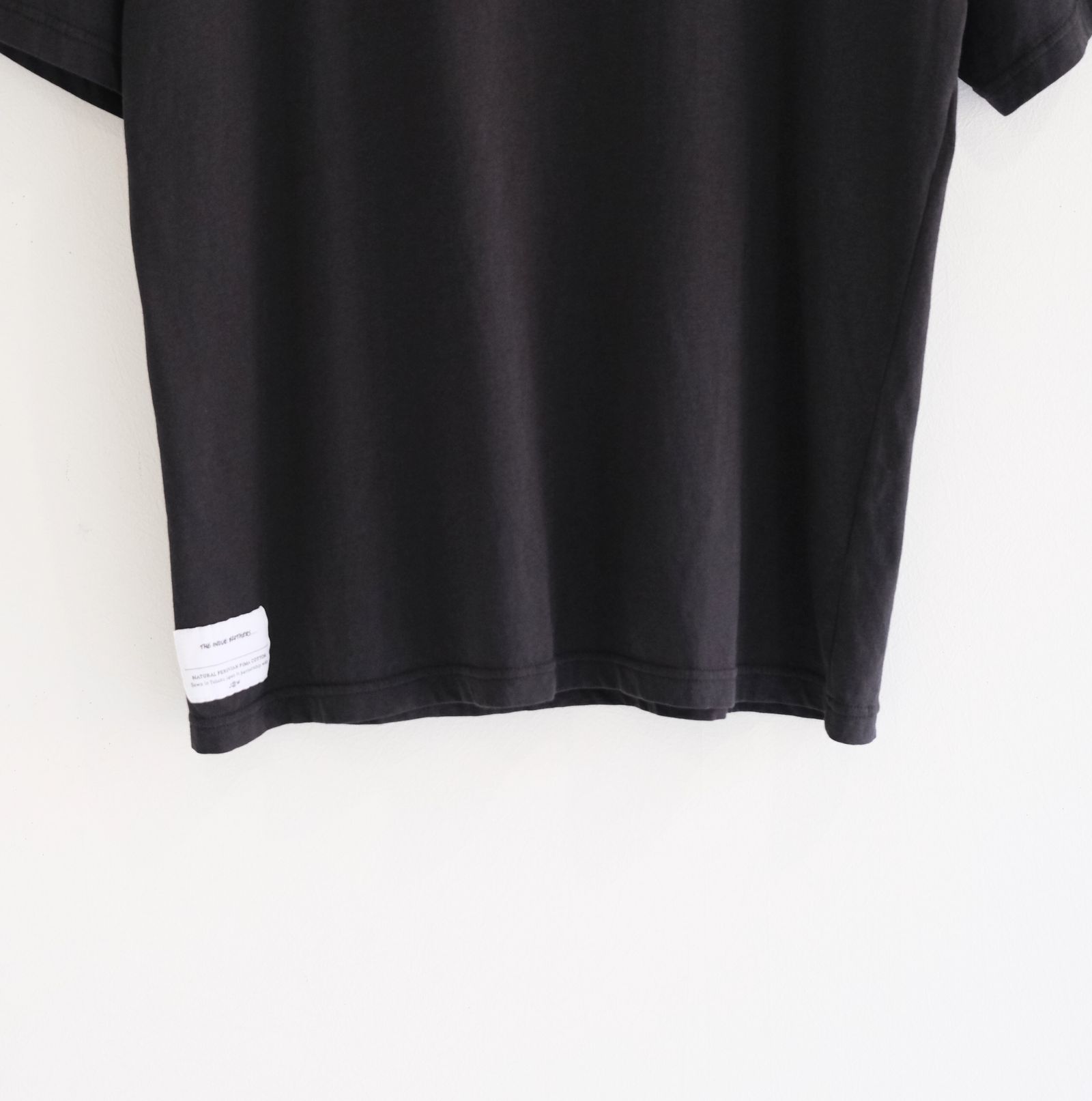 T-shirt / Tシャツ / 天然ピマコットン / BLACK