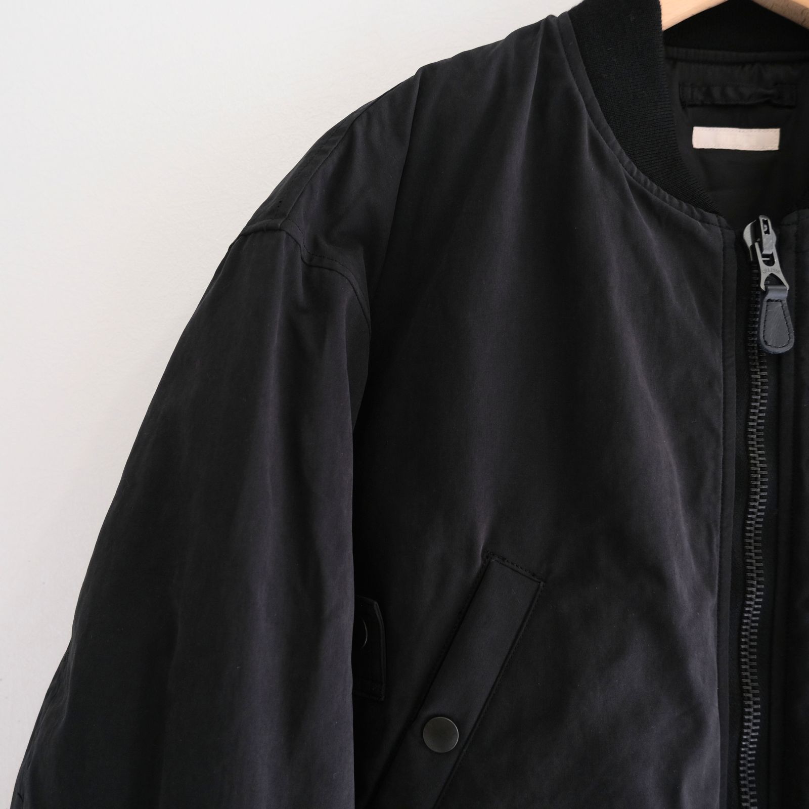 【残り1点】WAXED WEATHER FLIGHT JKT（INK BLACK）