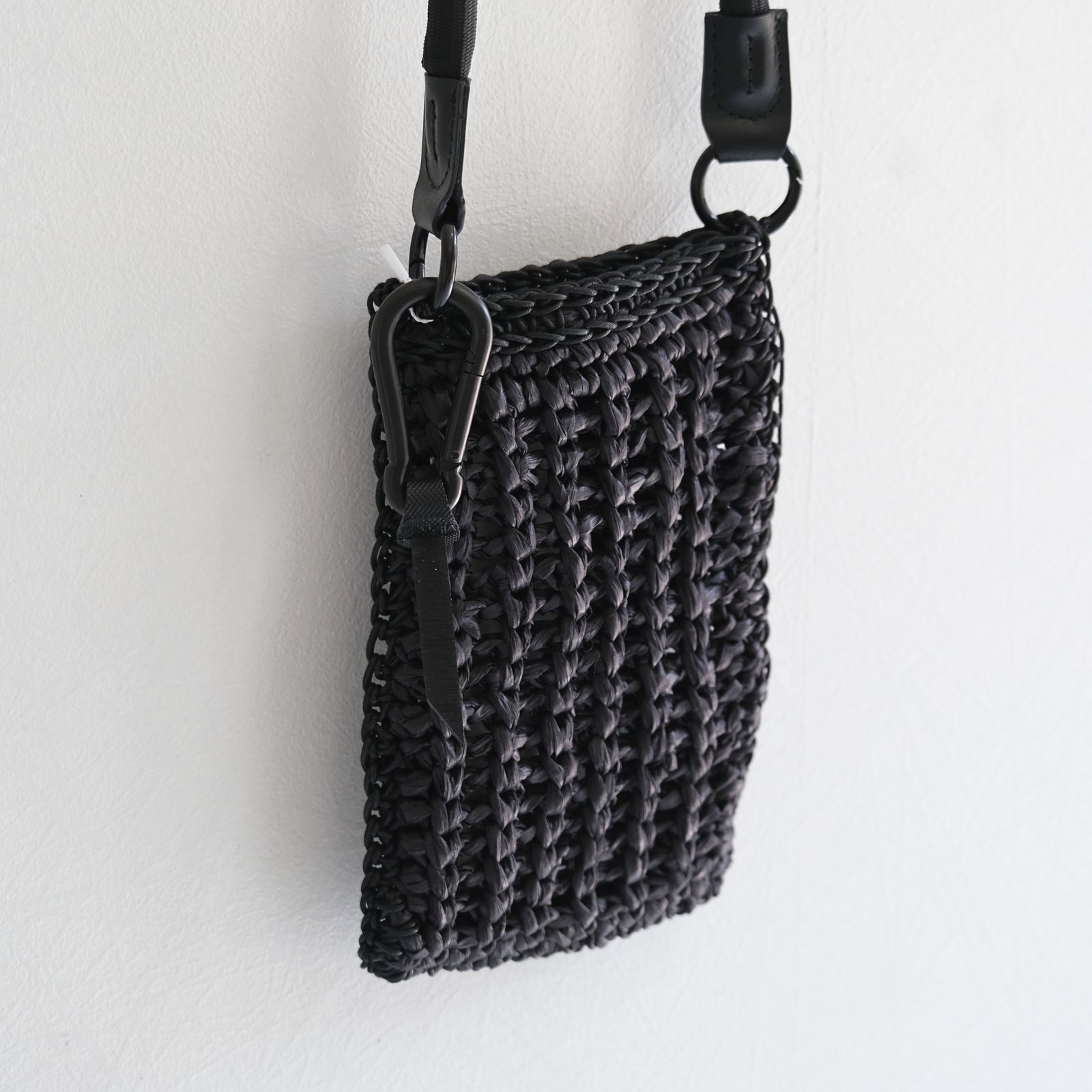 ショルダーバッグ・ポシェット FANCY CLUB ROPE STRING MINI CROSS BAG 5BSA079 FANCY CLUB】Rope String Mini Cross Bag（ショルダーバッグ