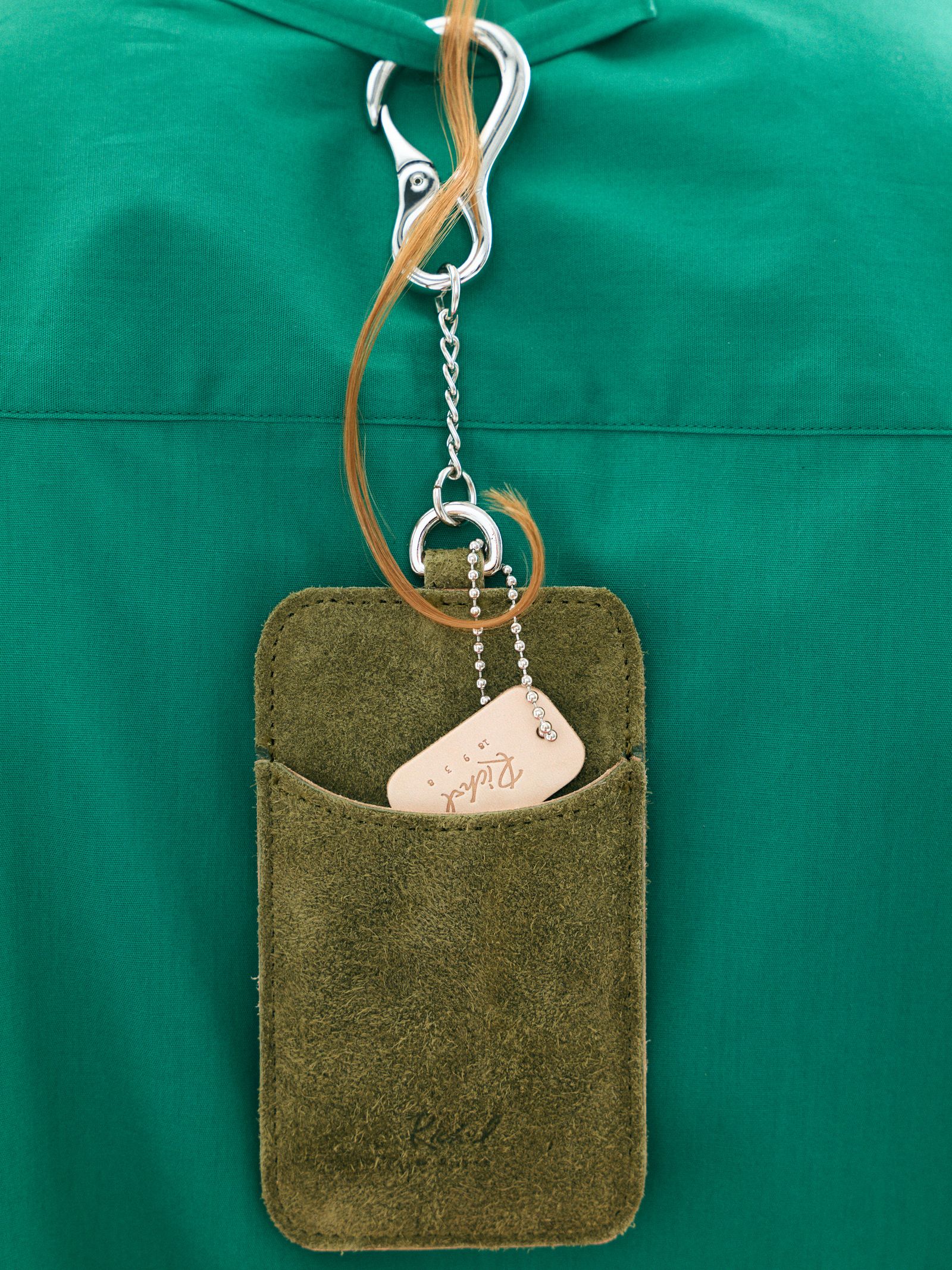 Carabiner Chain Card Case（Brown）
