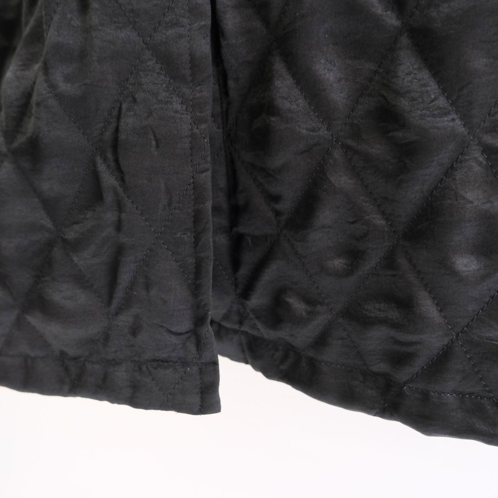 QUILTING RAGLAN JACKET / ジャケット / シングルジャケット / BLACK
