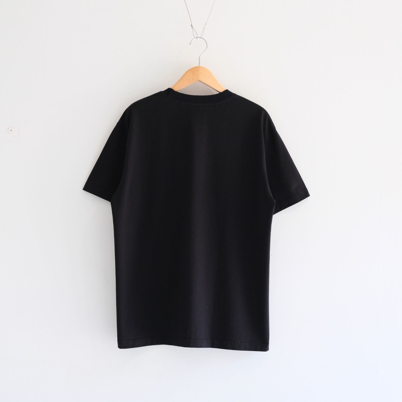 NEW BASIC T-SHIRT〈SHORT SLEEVE〉（BLACK）