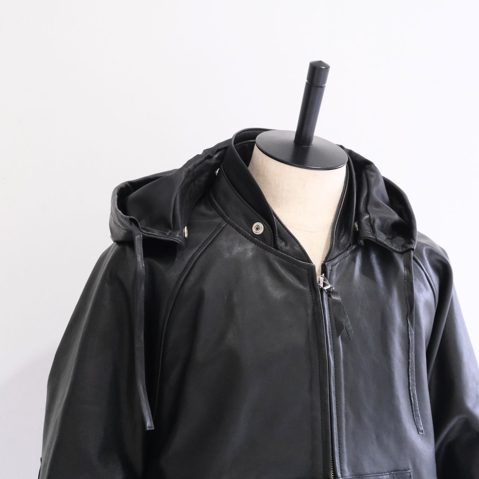 【残り1点】AFTER-HOOD BLOUSON（BLACK）