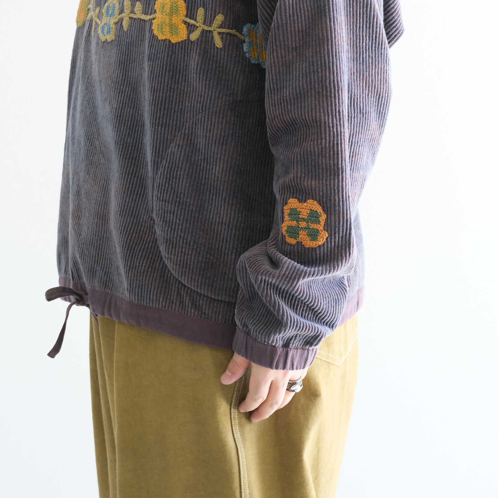 POLITE PULLOVER / ポライトプルオーバー（PURPLE CORDUROY）