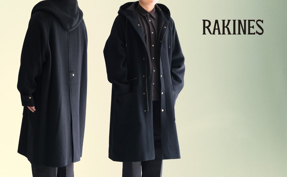 【RAKINES】雰囲気漂うロング丈コート