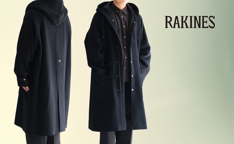 【RAKINES】雰囲気漂うロング丈コート